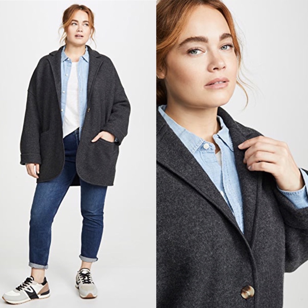 Madewell Saville Sweater Blazer - Picture 1 of 7